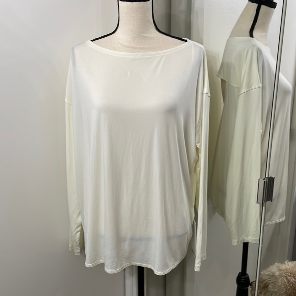 Lululemon Modal blend Open-Back Long sleeve